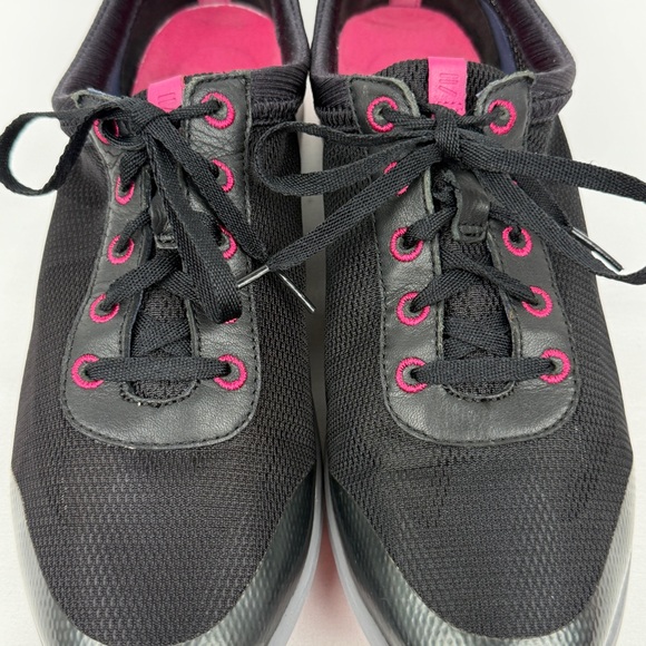 Rockport truFLEX Walking Sneakers Black Pink Sz 9.5 Women’s Comfort Lightweight - Picture 5 of 10